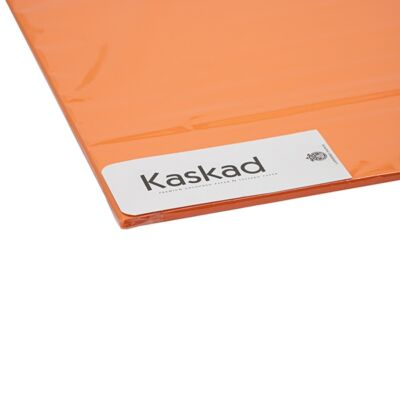 Dekorációs karton KASKAD 45x64 cm 2 oldalas 225 gr narancs 48 100 ív/csomag
