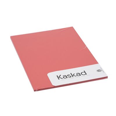 Dekorációs karton KASKAD A/4 2 oldalas 225 gr vörös 29 20 ív/csomag