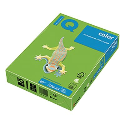 Fénymásolópapír színes IQ Color A/4 80 gr intenzív májuszöld MA42 500 ív/csomag