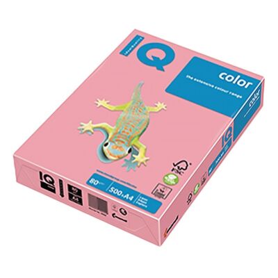 Fénymásolópapír színes IQ Color A/4 80 gr pasztel rózsa PI25 500 ív/csomag