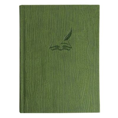 Vendégkönyv REALSYSTEM Fashion A/4 144 lapos sima zöld
