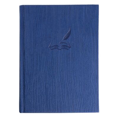 Vendégkönyv REALSYSTEM Fashion A/4 144 lapos sima kék